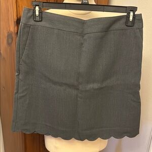 NWT Loft scallop hem skirt size 10.